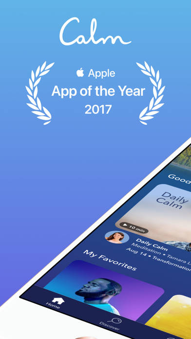 Calm app screenshot