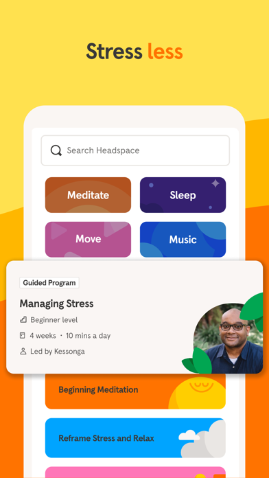 Headspace app screenshot
